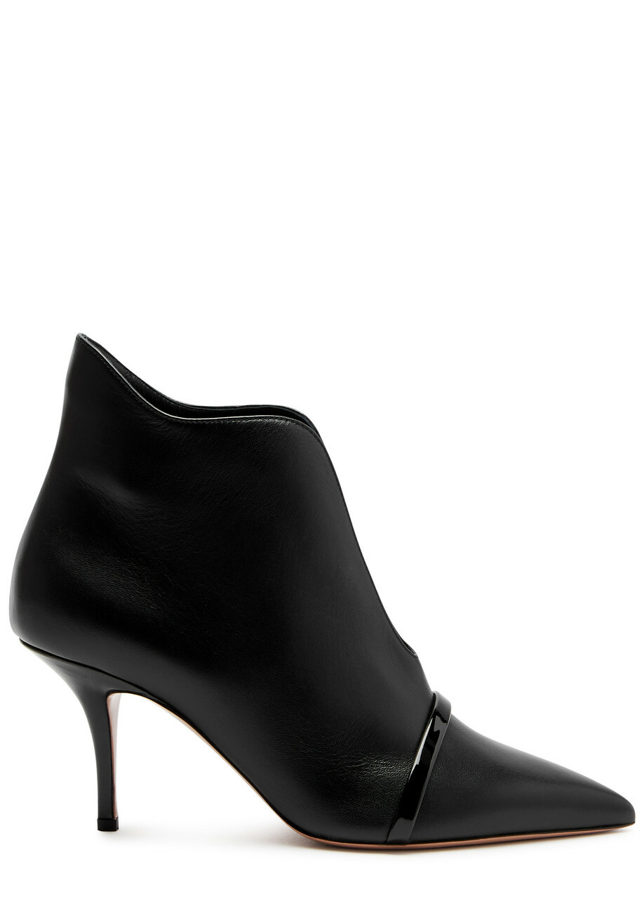 Malone Souliers Cora 70 Leather Ankle Boots Black