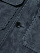 Belstaff - Waypoint Suede Overshirt - Blue