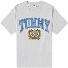 Tommy Jeans Men's Skater College T-Shirt in Grey