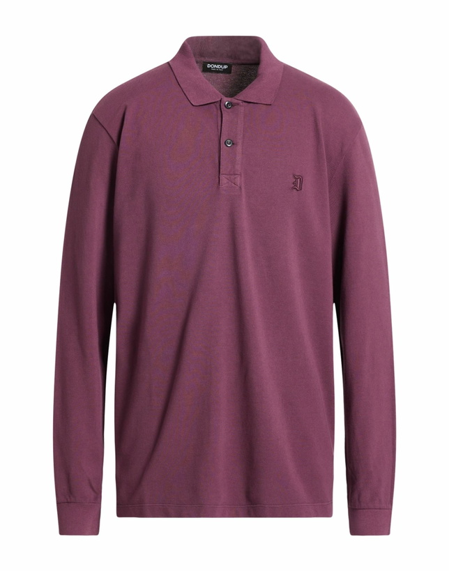 Photo: Dondup Mens Polo shirt in Plum