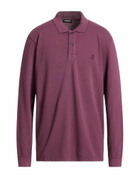 Dondup Mens Polo shirt in Plum