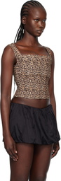 Miaou Tan Imogene Corset Top