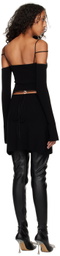 MACH & MACH Black Stormi Minidress