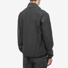 Moncler Men's Faret Crinkle Nylon Windbreaker in Black