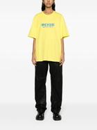 Martine Rose Logo-Print Cotton T-Shirt