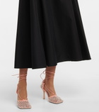 Bottega Veneta - Sparkle Stretch embellished sandals