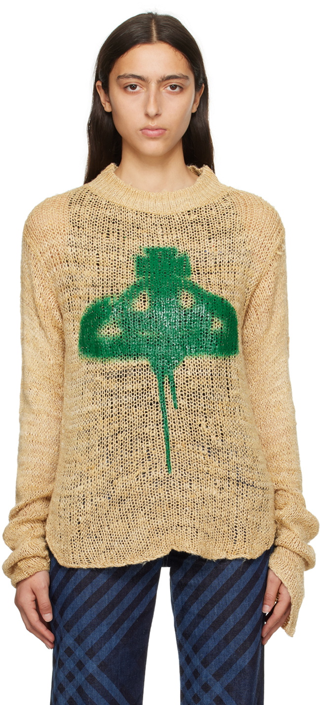 Vivienne Westwood Beige Heidi Sweater Vivienne Westwood