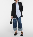 Bottega Veneta Mary Jane leather flats
