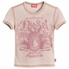 Diesel Women's T-Uncuties Baby T-Shirt in Pink