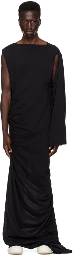 Photo: Rick Owens DRKSHDW Black Convertible Maxi Dress