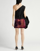 Roberto Collina Womens Mini skirt in Purple