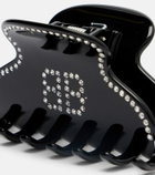 Balenciaga Holli BB embellished hair clip
