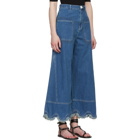 See by Chloe Blue A-Line Jeans