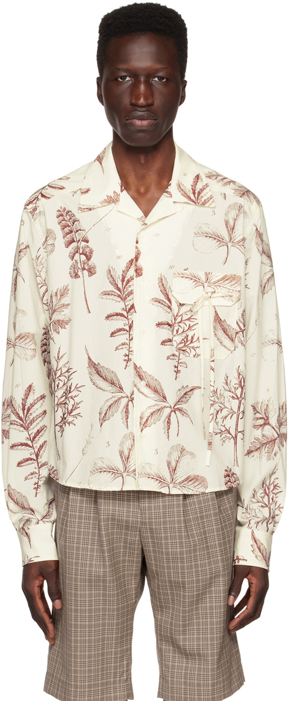 S.S.Daley White Botanical Shirt