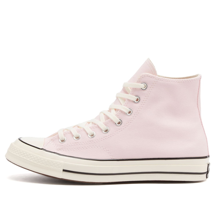 Photo: Converse Chuck Taylor 1970s Hi Sneaker in Pink Frosting/Egret/Black