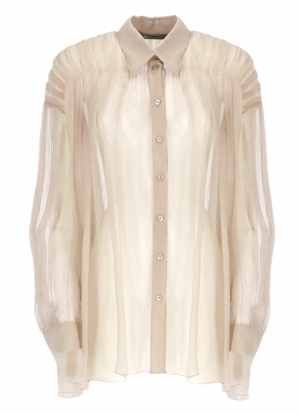 Photo: Alberta Ferretti Silk Shirt