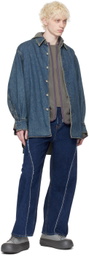 JieDa Indigo Over Denim Shirt