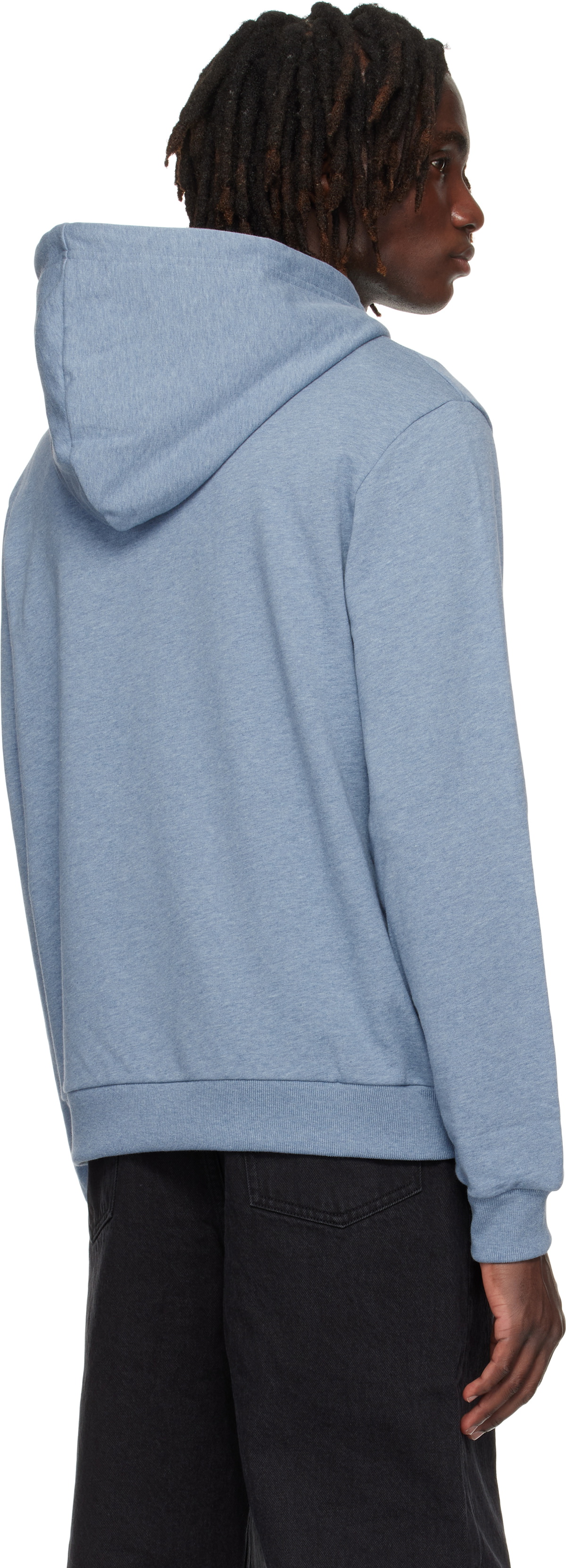 A.P.C. Blue Standard Rue Madame Hoodie