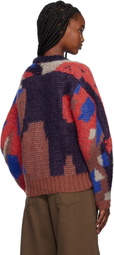Henrik Vibskov Multicolor Mohairy Knit Sweater