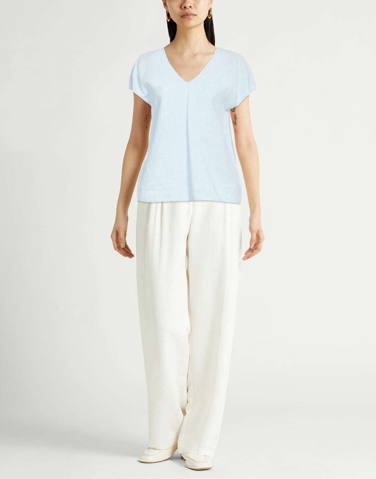 Peserico Womens Top Sky in Blue