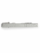 Paul Smith - Brushed Silver-Tone Tie Bar