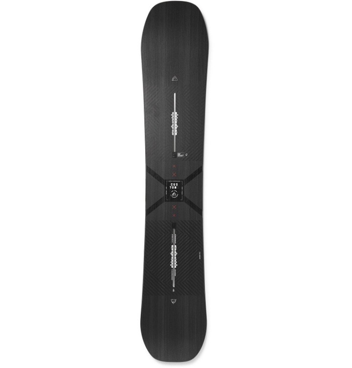 Photo: Burton - Custom X 162 Camber Snowboard - Black