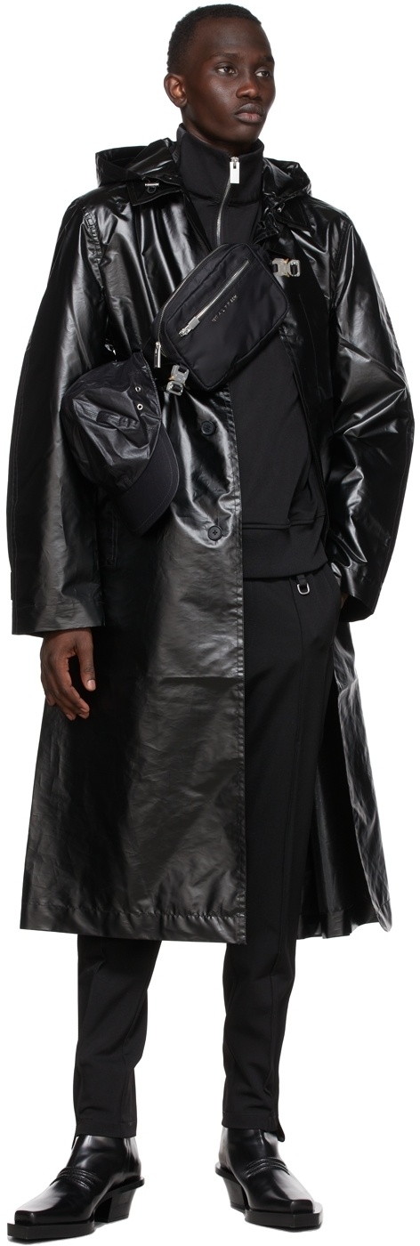 1017 ALYX 9SM Black Lightweight Raincoat 1017 ALYX 9SM