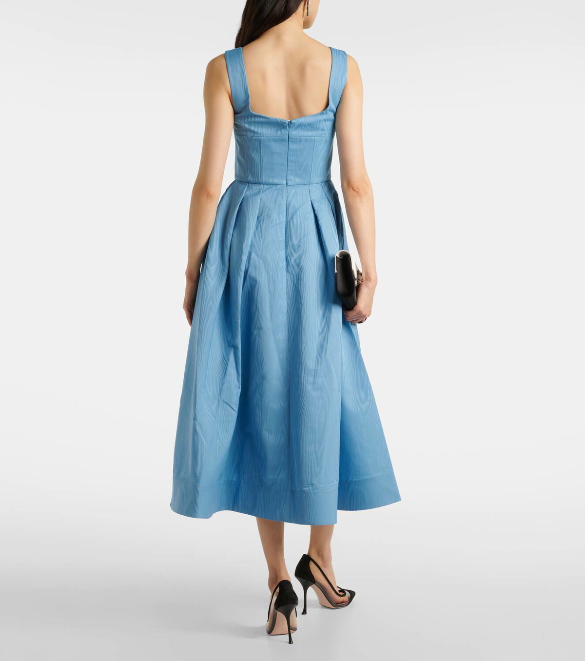 【REBECCA VALLANCE】CRYSTAL MIDI DRESS クリスタル装飾 ミディ REBECCA VALLANCE Crystal-embellished midi dress - Dresses