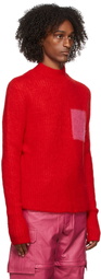 Jacquemus Red La Montagne 'La Maille Merano' Sweater