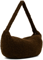 Cordera Brown Wool & Mohair Bag