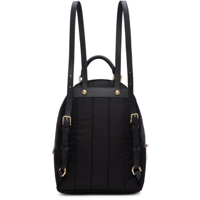 Dolce and Gabbana Black Cupid Designers DGFamily Vulcano Backpack Dolce ...