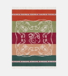 Etro Fringe-trimmed wool jacquard throw