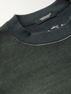 UNDERCOVER - Printed Cotton-Jersey Sweatshirt - Green