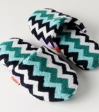 Missoni Best Zigzag cotton terry slippers