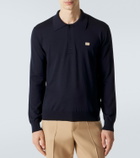 Valentino VLogo virgin wool polo sweater