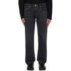 Citizens of Humanity Black Elijah Straight Archive Jeans