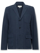 ALEX MILL - Mill Unstructured BCI Cotton-Twill Blazer - Blue - L