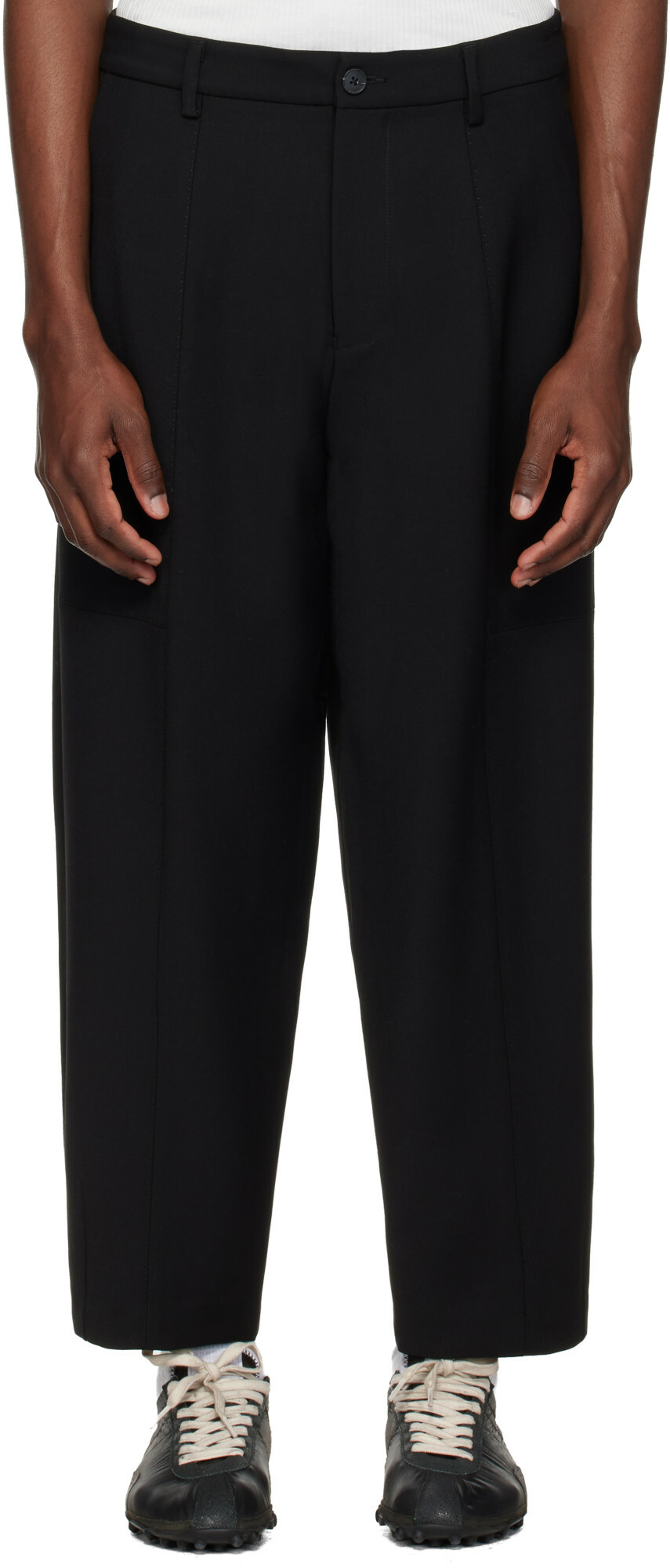 Entire Studios Black Carrot Trousers