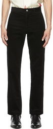 Nahmias Black Corduroy Trousers