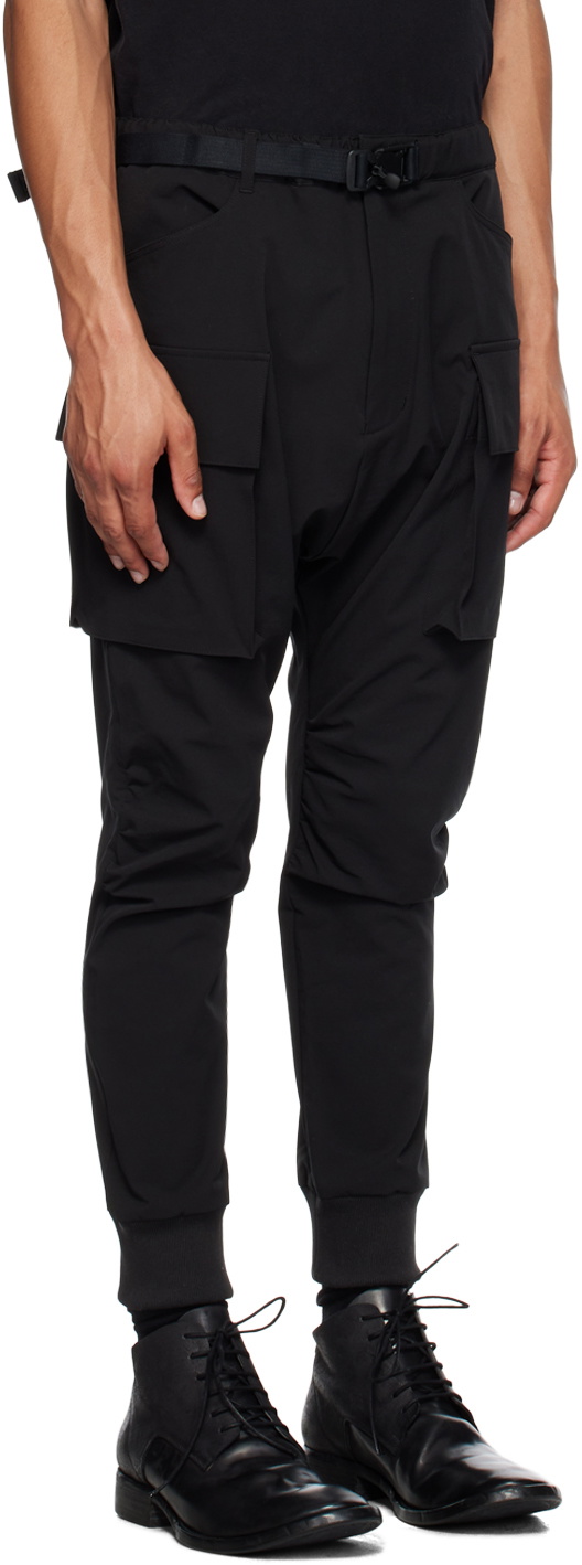 The Viridi-anne Black Belted Cargo Pants