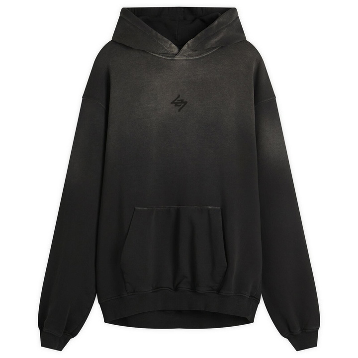 Photo: Represent Men's 247 Motion Oversized Hoodie in Black
