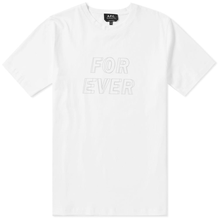 Photo: A.P.C. Forever Print Tee
