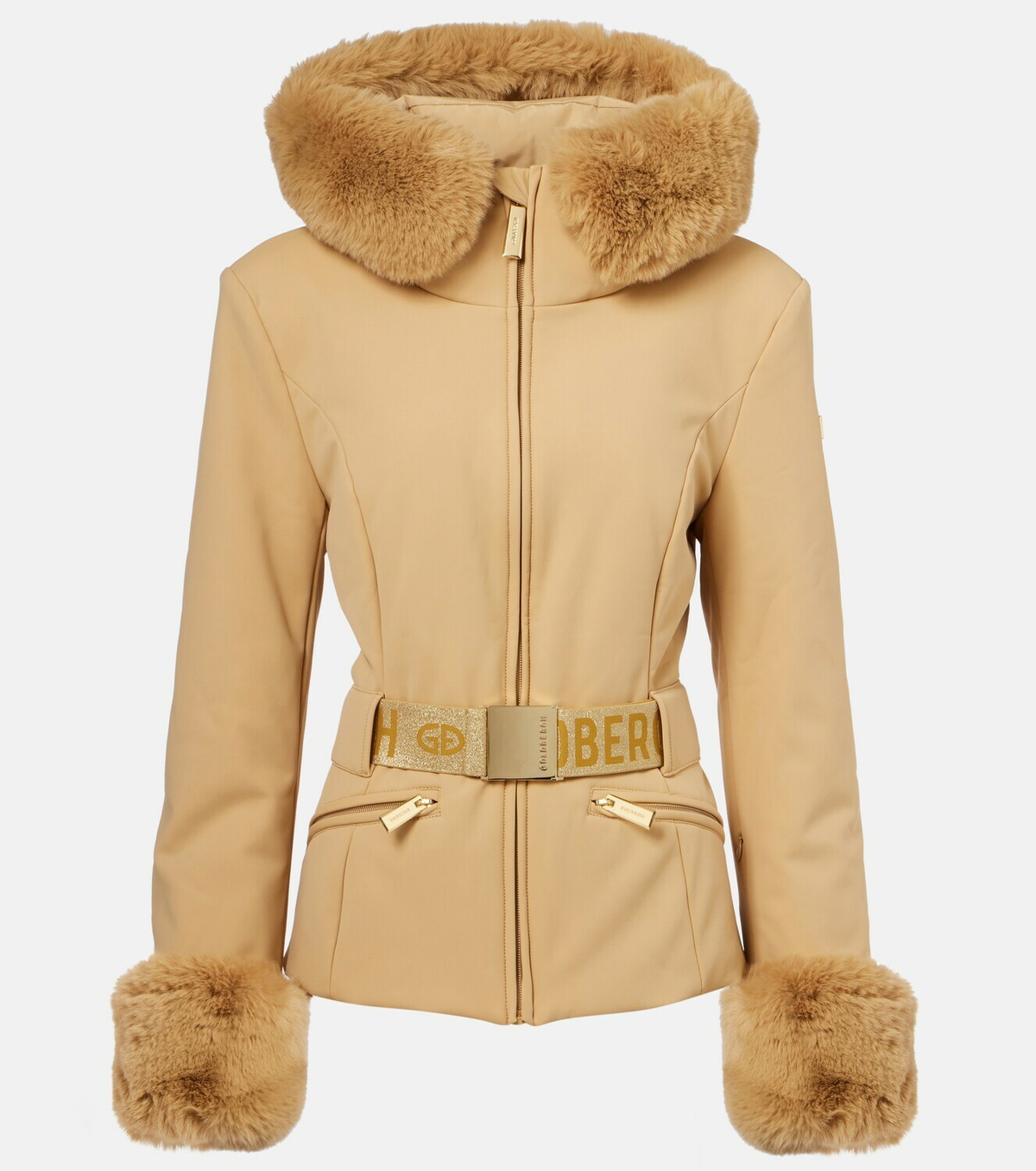 Goldbergh Prezioso faux fur-trimmed down ski jacket