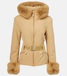 Goldbergh Prezioso faux fur-trimmed down ski jacket
