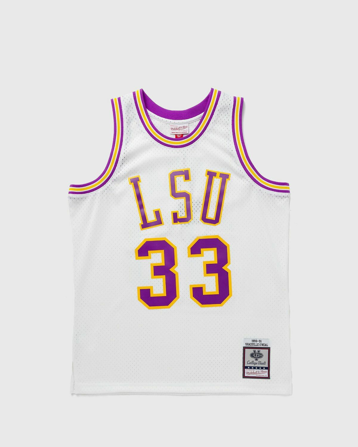 Unlimited Classics Shop O'Neal #33 LSU Tigers College Blue Basketball Jersey Online in USA S