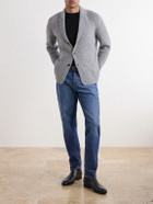 Slowear - Single-Breasted Ribbed Virgin Wool Blazer - Gray