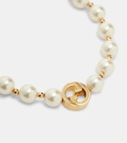 Gucci Interlocking G pearl bracelet