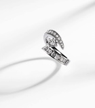Bucherer Fine Jewellery Inner Fire 18kt white gold ring with diamonds