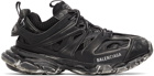 Balenciaga Black Faded Track Sneakers