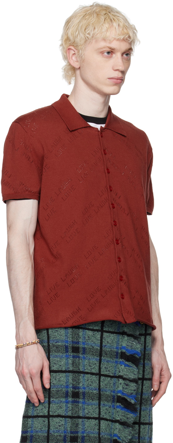 Cormio Burgundy 'Live Laugh Love' Shirt